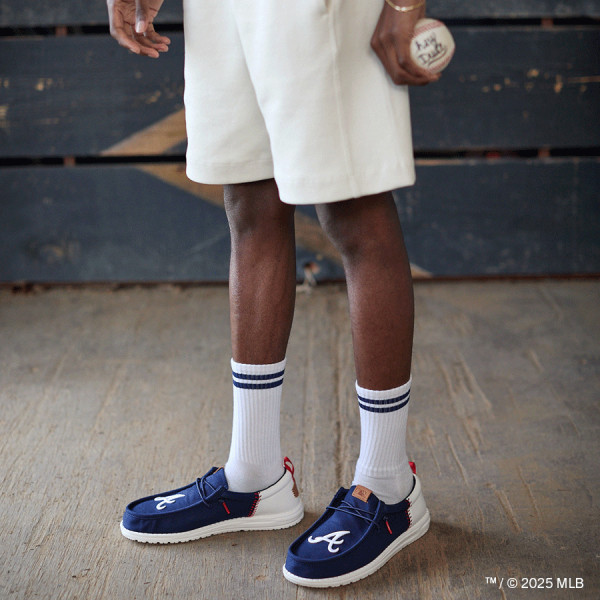 MLB Braves Wally Funk - Braves Navy/White