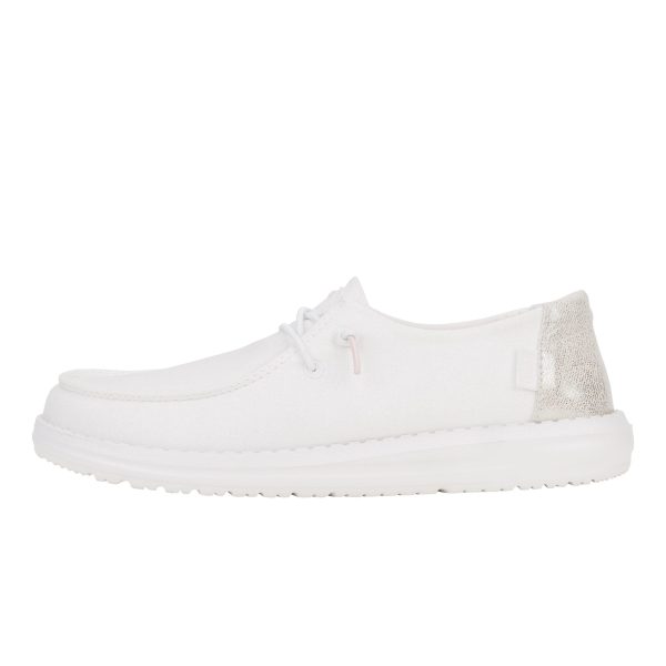 Wendy Metallic Sparkle - White
