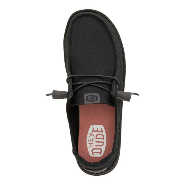 Wendy Canvas Mono - Black/Ash Rose