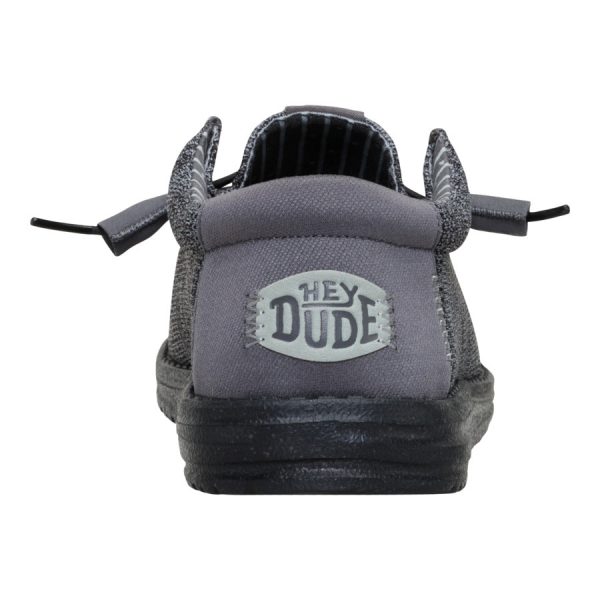 Wally Stretch Sox - Granite Grey/Black