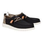 Wally Craft Linen - Black/Walnut