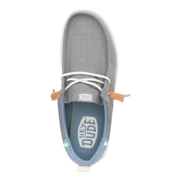 Wally Craft Linen - Monument Grey/Faded Denim