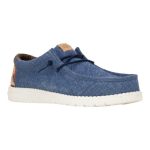 Wally Palm Jute - Navy Blazer/Chili Red
