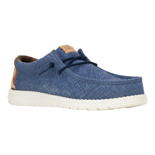 Wally Palm Jute - Navy Blazer/Chili Red