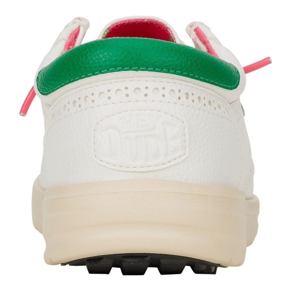 Wally Golf Classic - White/Green Tambourine