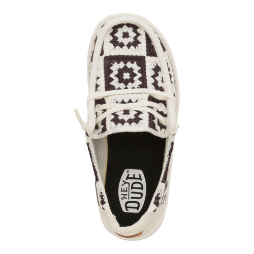 Wendy Youth Cottage Crochet - Black/Multi
