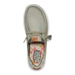 Wendy Funk Embroidered Floral - Olive