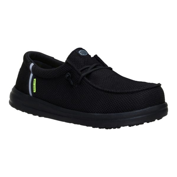 Wendy Work Comp Toe - Black/Black