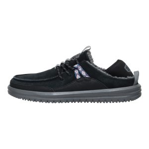 Bradley Blipper Suede - Black/Smoke Grey