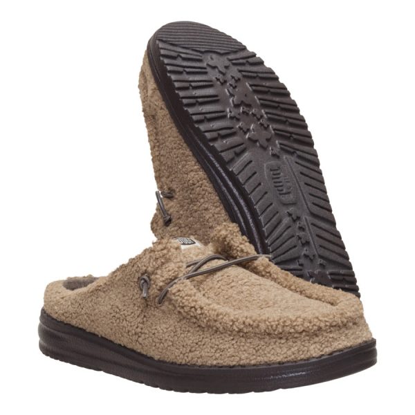 Wendy Slip Sherpa - Timber Wolf