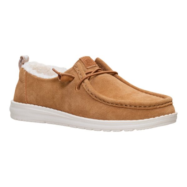Wendy Suede Shearling - Lion Orange/Multi