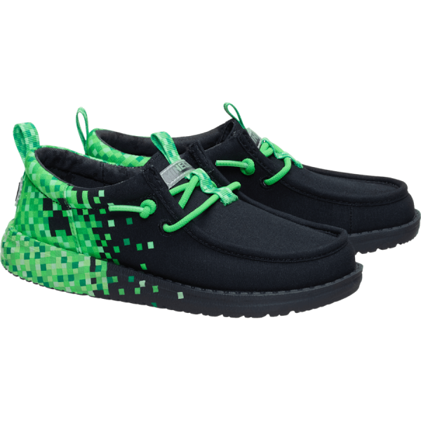 Minecraft X HEYDUDE Wally Funk Youth Creeper