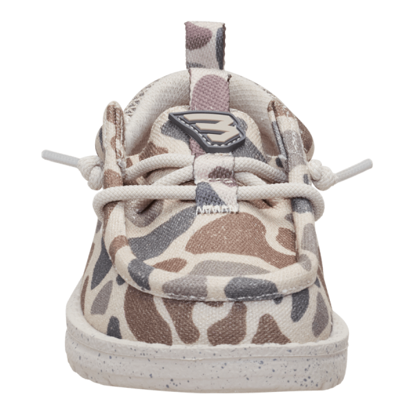 HEYDUDE X BURLEBO Wally Funk Toddler Deer Camo