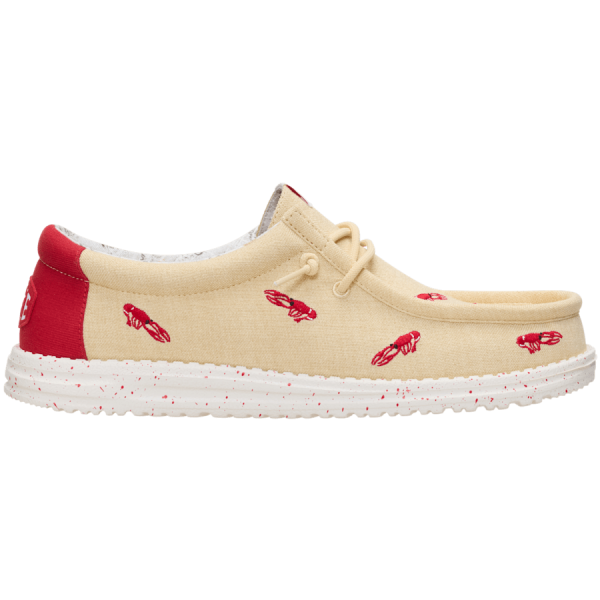Wally Embroidered Crawfish