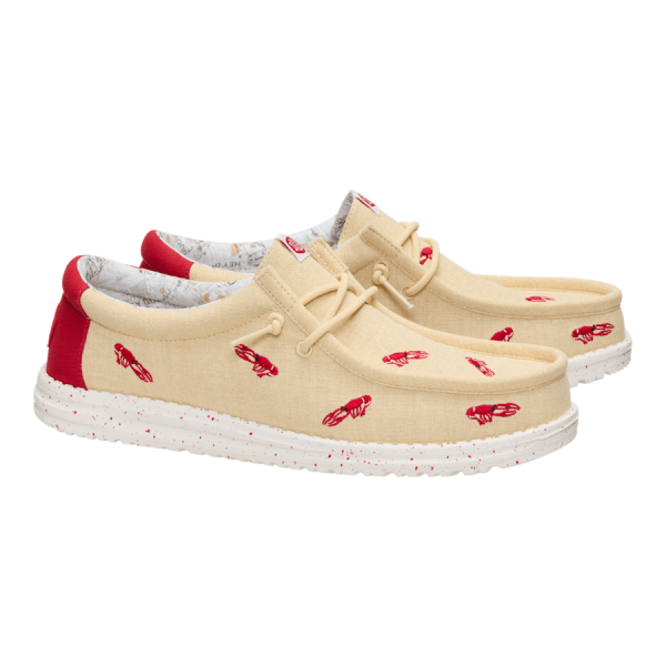 Wally Embroidered Crawfish
